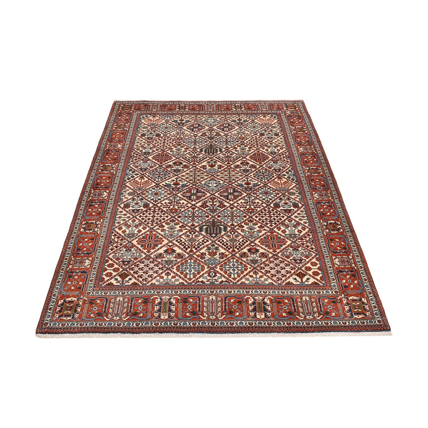 Alfombra persa - Nómada - 238 x 168 cm - óxido