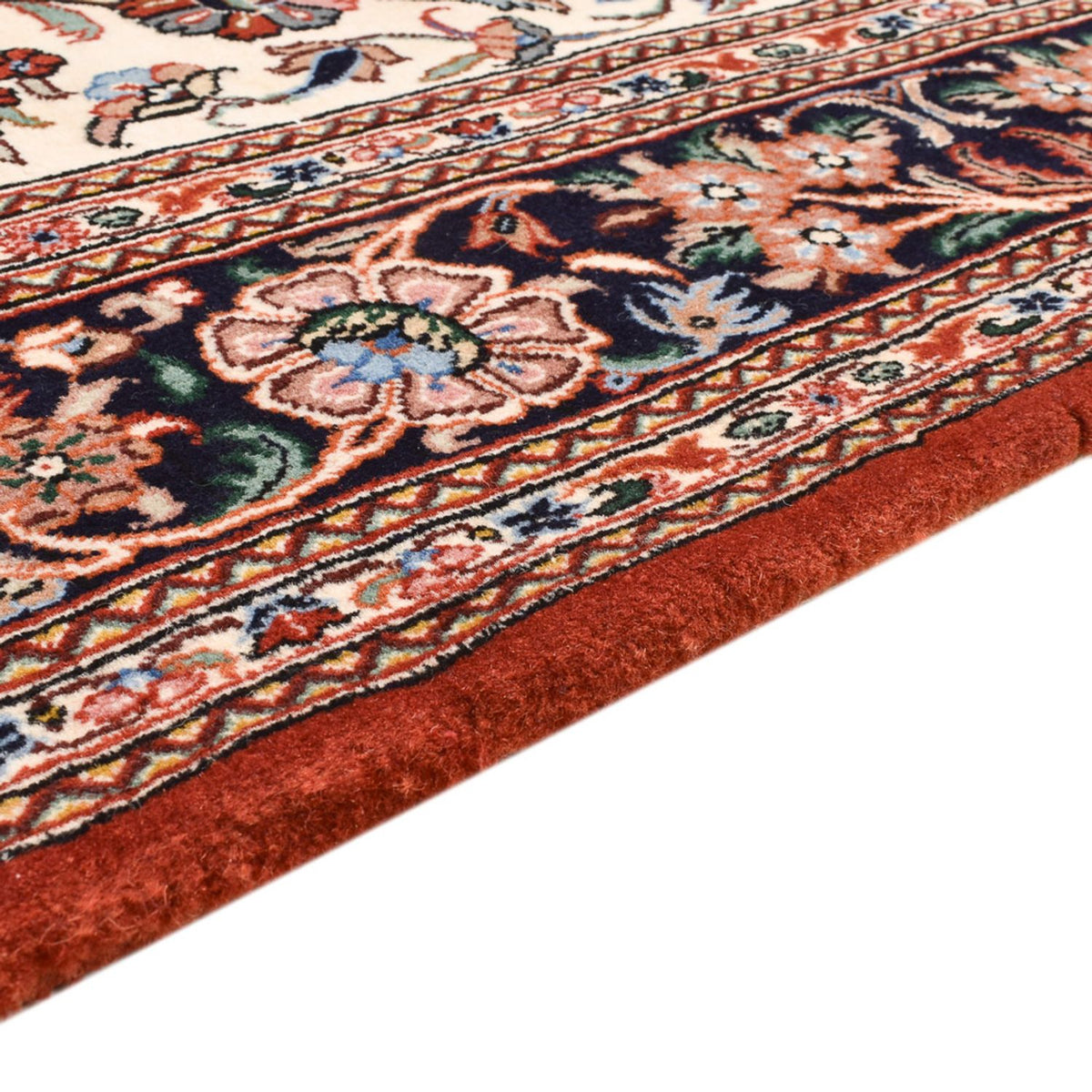 Alfombra persa - Ghom - 205 x 140 cm - multicolor