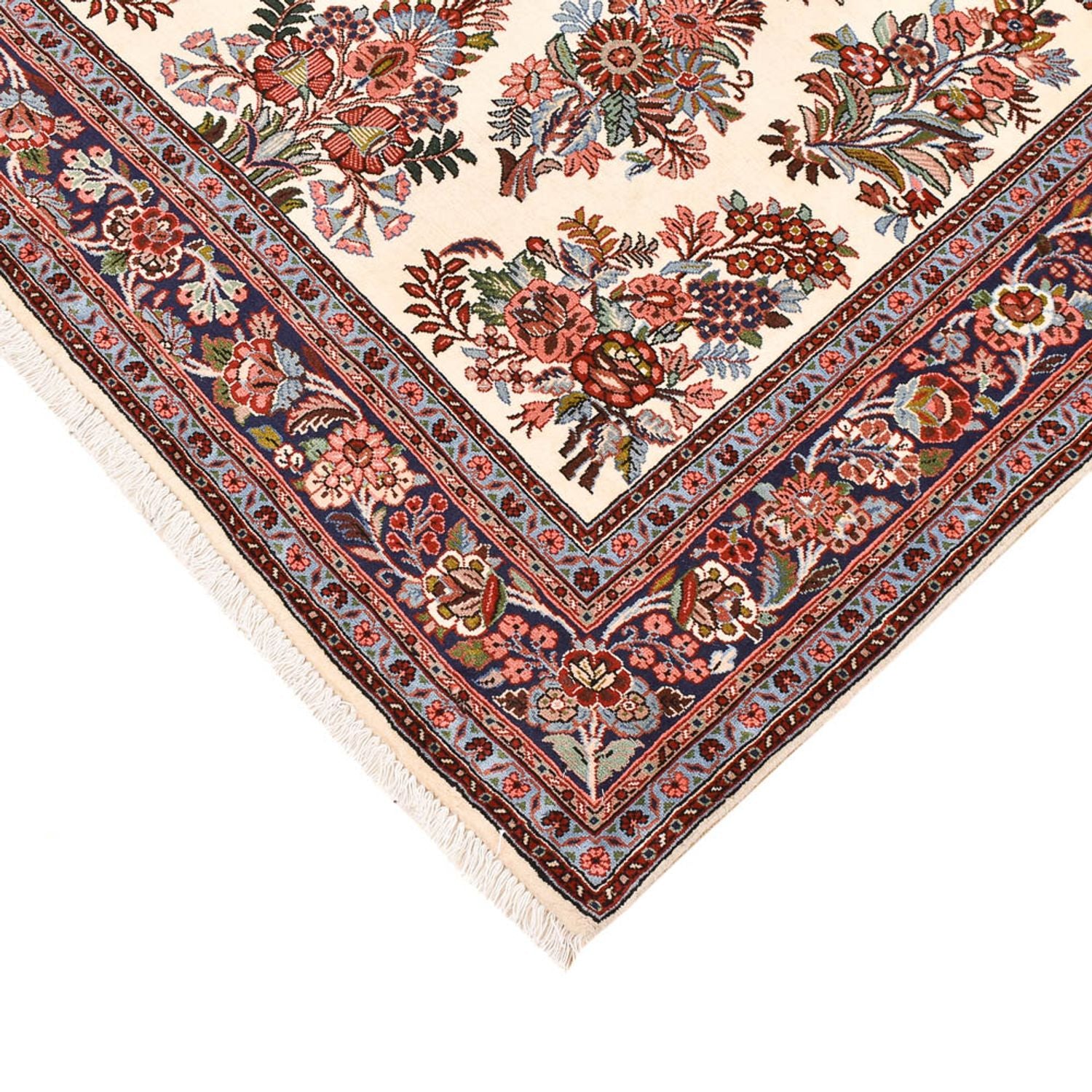 Alfombra persa - Clásica - 207 x 134 cm - beige oscuro