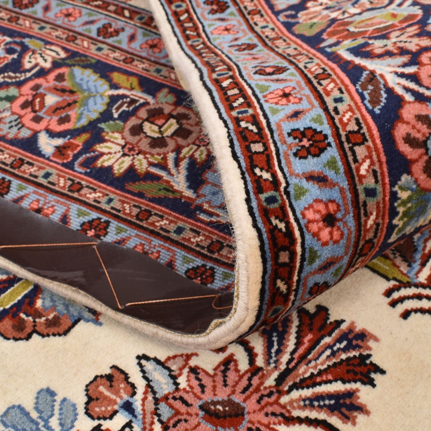 Alfombra persa - Clásica - 207 x 134 cm - beige oscuro
