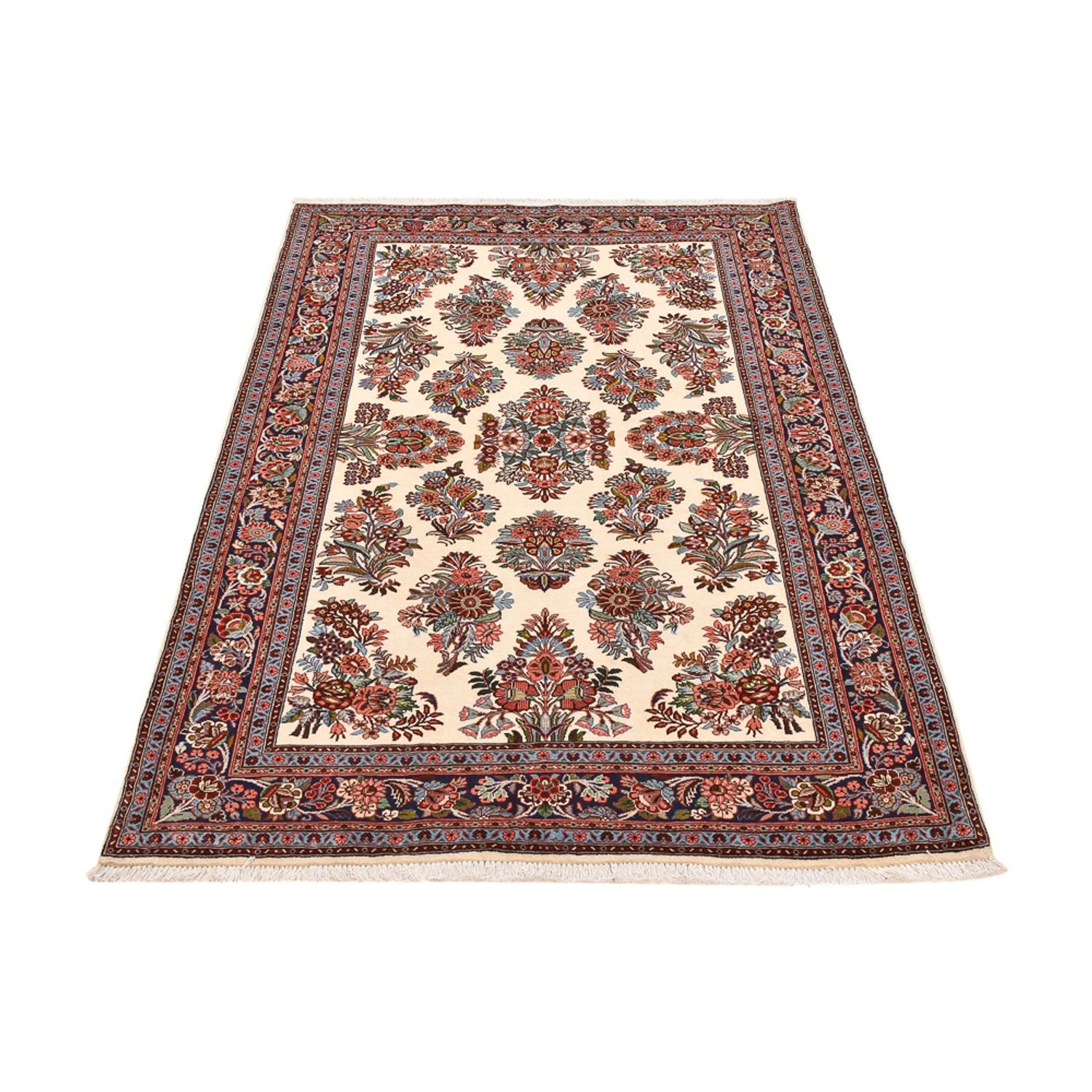 Alfombra persa - Clásica - 207 x 134 cm - beige oscuro