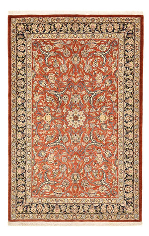 Alfombra Persa - Ghom - Royal - 207 x 134 cm - rojo