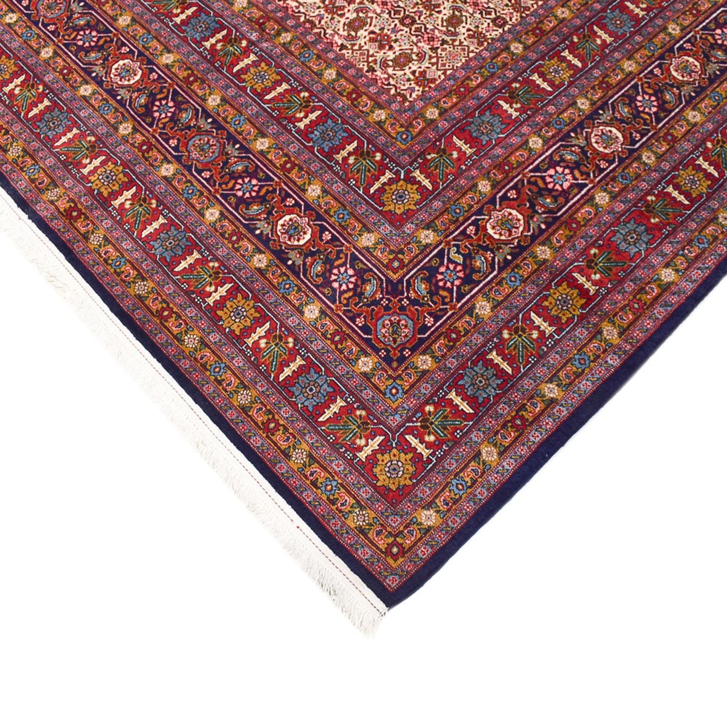 Alfombra persa - Tabriz - 416 x 284 cm - rojo burdeos