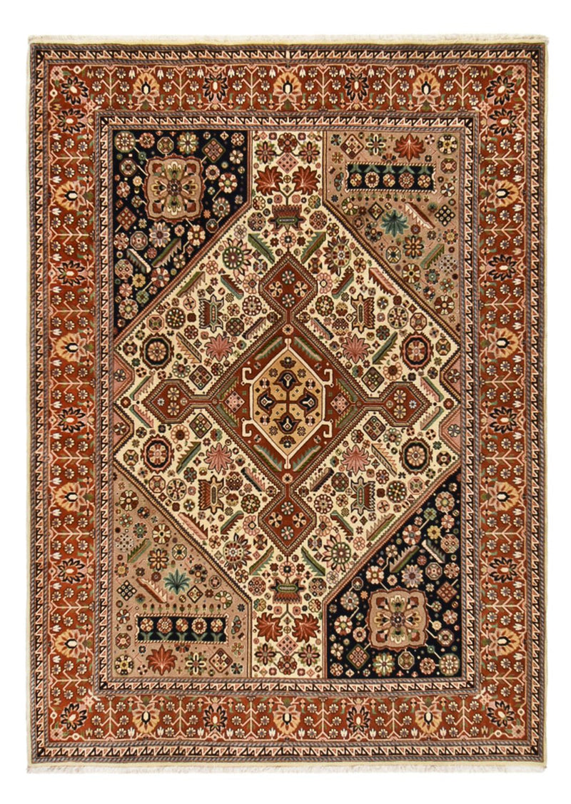 Alfombra Gabbeh - Persa Kashkuli - 257 x 185 cm - óxido