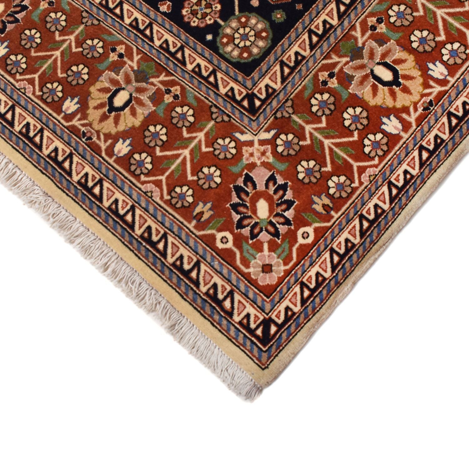 Alfombra Gabbeh - Persa Kashkuli - 257 x 185 cm - óxido