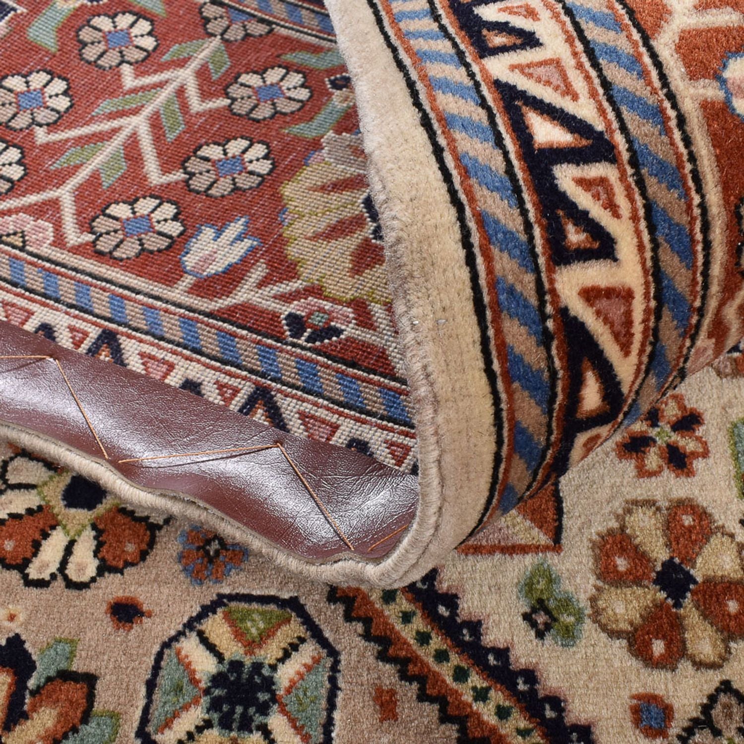 Alfombra Gabbeh - Persa Kashkuli - 257 x 185 cm - óxido
