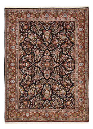 Alfombra persa - Clásica - 243 x 172 cm - azul oscuro