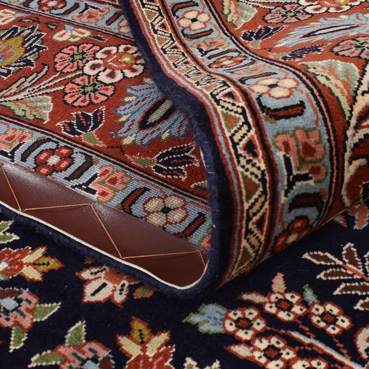 Alfombra persa - Clásica - 243 x 172 cm - azul oscuro