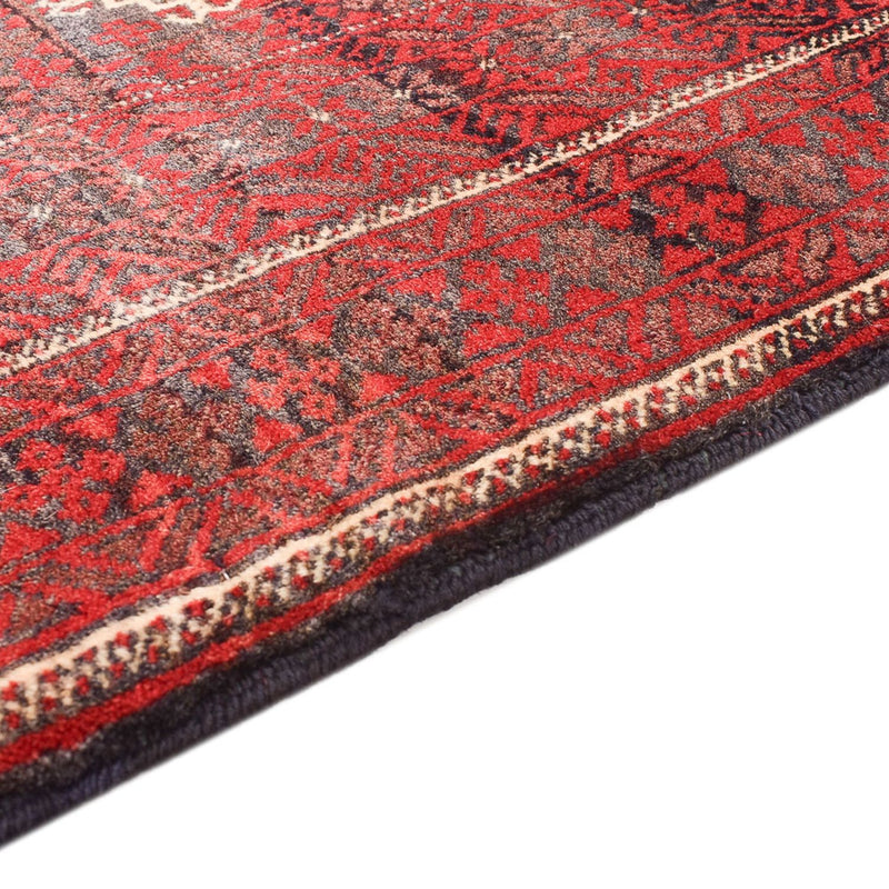 Alfombra Belutsch - 150 x 99 cm - rojo