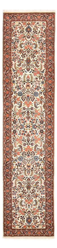 Alfombra de pasillo Alfombra persa - Bidjar - 328 x 73 cm - beige