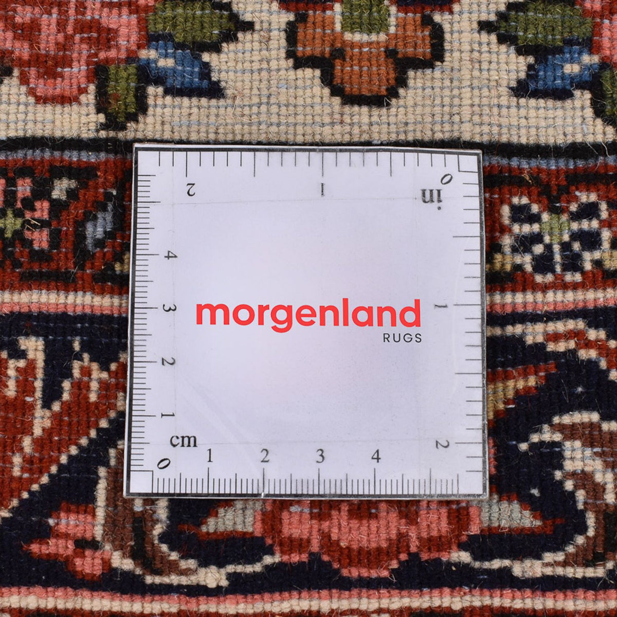 Alfombra de pasillo Alfombra persa - Bidjar - 328 x 73 cm - beige