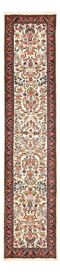 Alfombra de pasillo Alfombra persa - Bidjar - 280 x 62 cm - beige