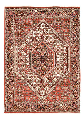 Alfombra persa - Bidjar - 157 x 108 cm - rojo