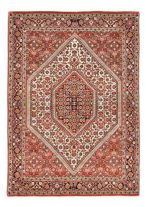 Alfombra persa - Bidjar - 157 x 108 cm - rojo