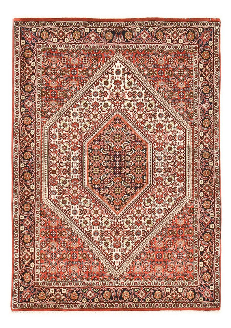 Alfombra persa - Bidjar - 157 x 108 cm - rojo