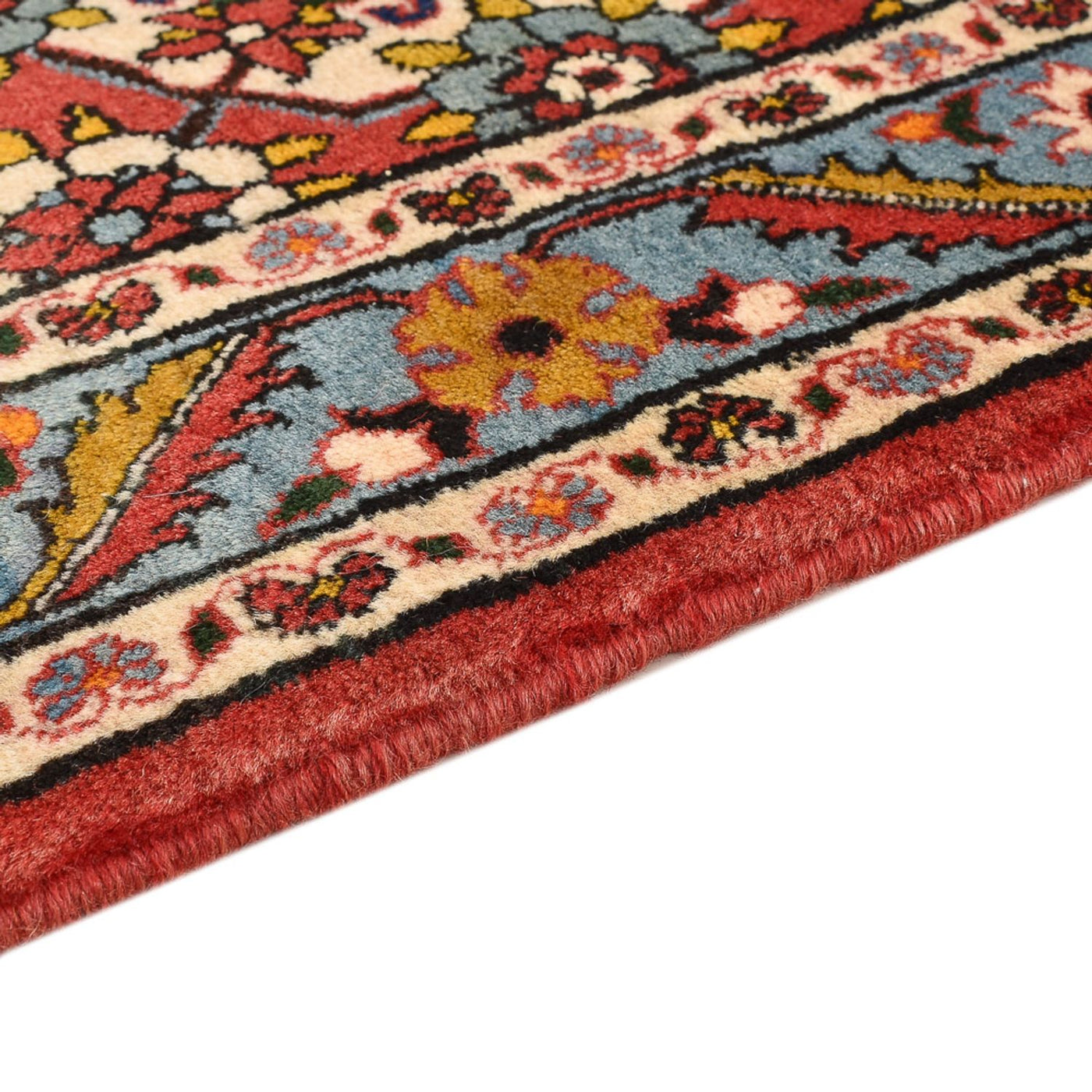 Alfombra persa - Nómada - 142 x 104 cm - multicolor