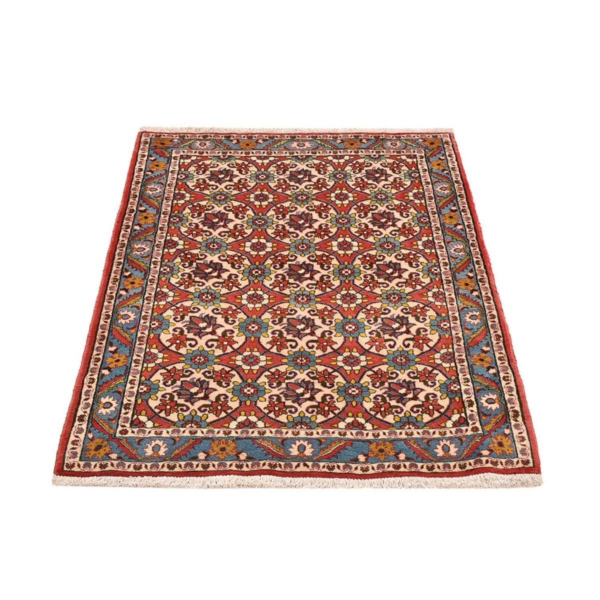 Alfombra persa - Nómada - 142 x 104 cm - multicolor