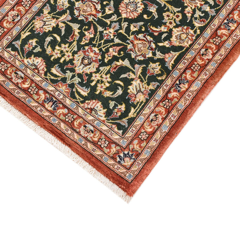 Alfombra de pasillo Alfombra Persa - Ghom - Royal - 202 x 56 cm - azul oscuro
