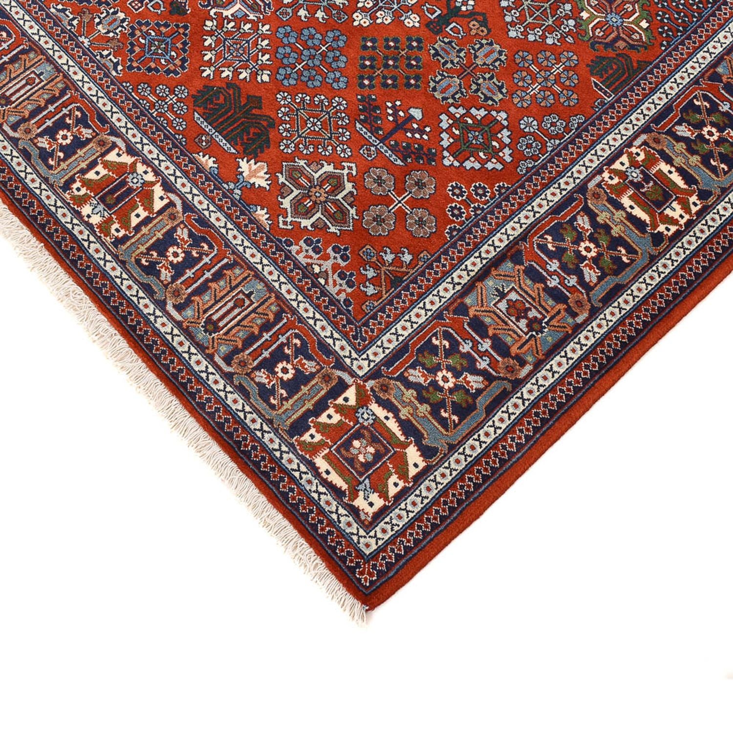 Alfombra persa - Nómada - 242 x 170 cm - óxido