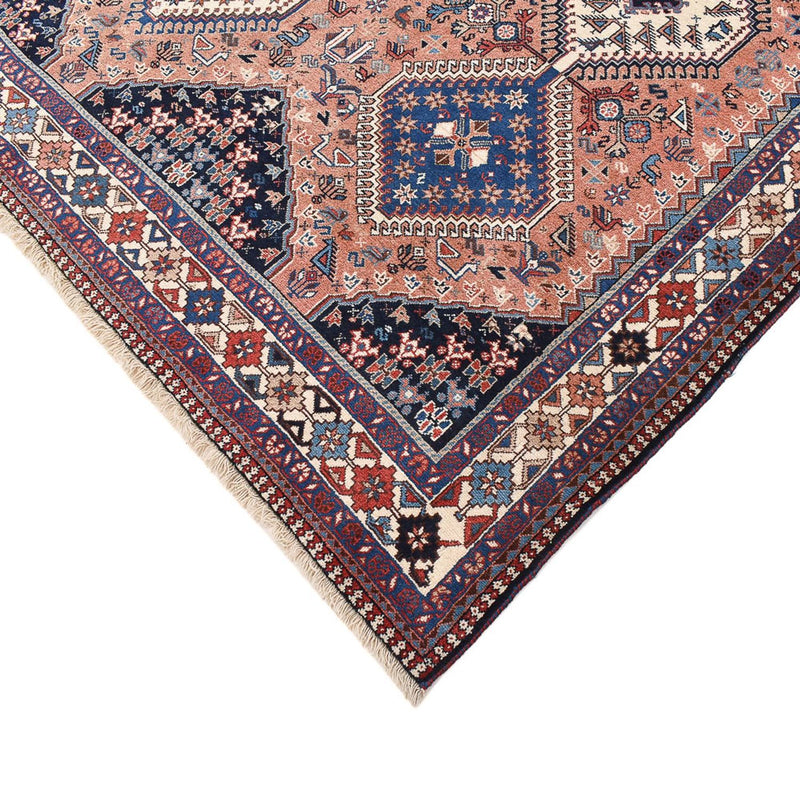 Alfombra persa - Nómada cuadrado  - 203 x 193 cm - rojo claro