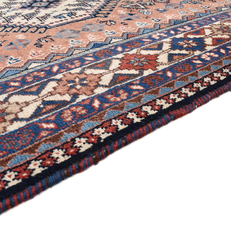 Alfombra persa - Nómada cuadrado  - 203 x 193 cm - rojo claro