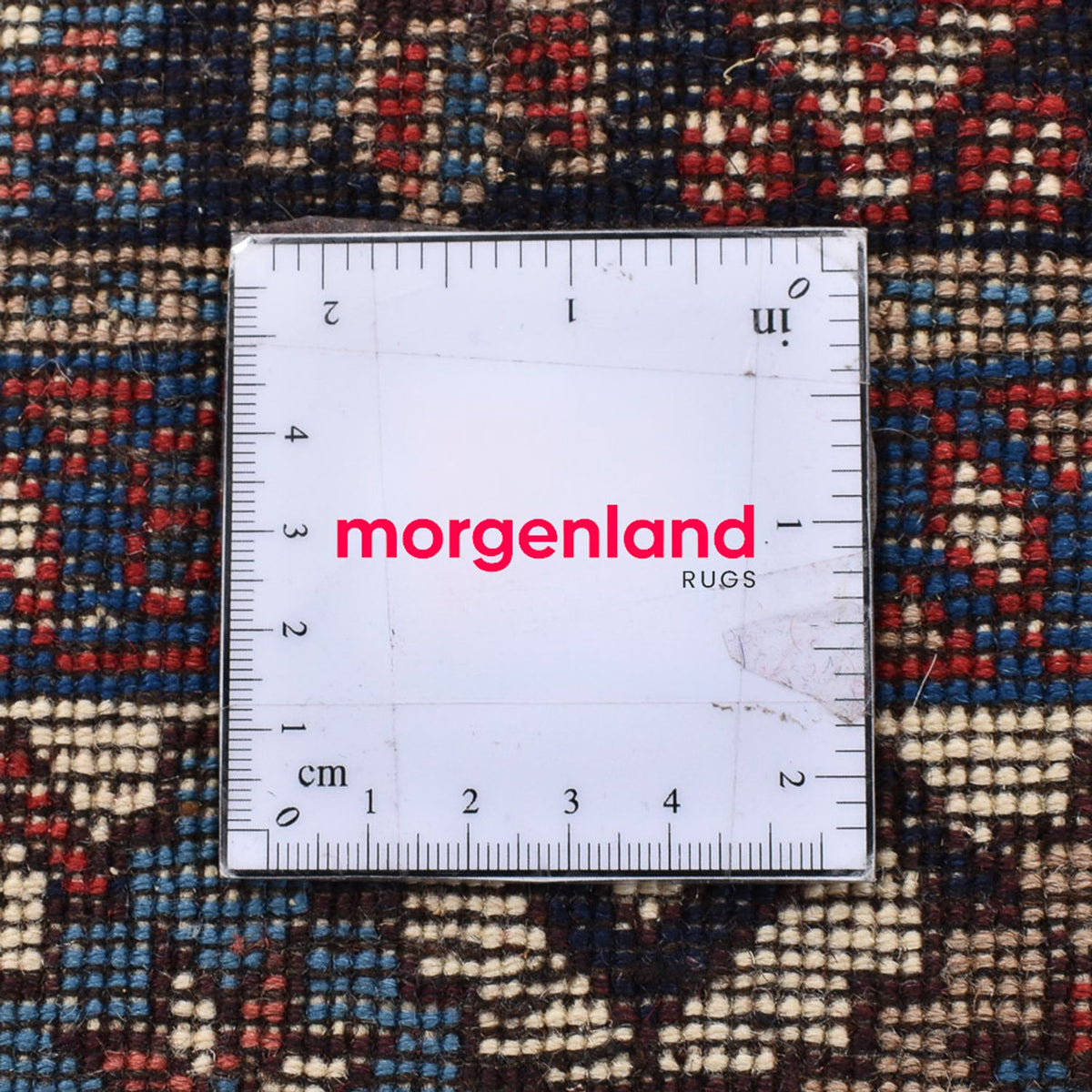 Alfombra persa - Nómada cuadrado  - 203 x 193 cm - rojo claro