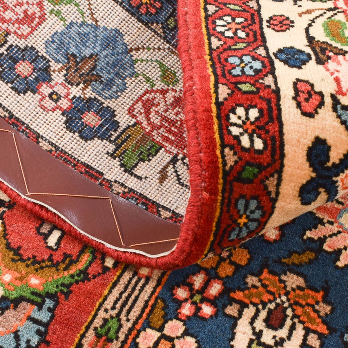 Alfombra persa - Nómada - 187 x 140 cm - multicolor