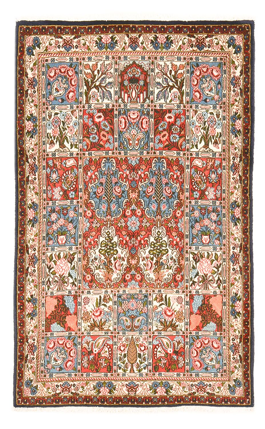 Alfombra persa - Nómada - 189 x 120 cm - multicolor