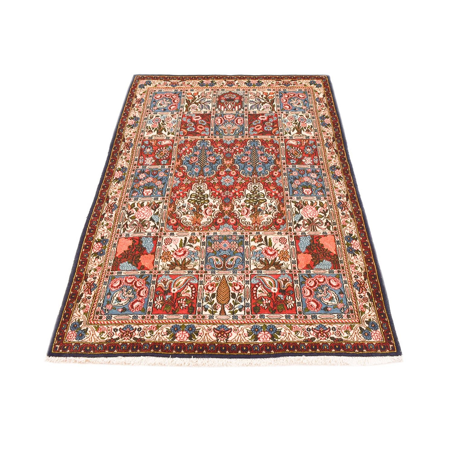 Alfombra persa - Nómada - 189 x 120 cm - multicolor