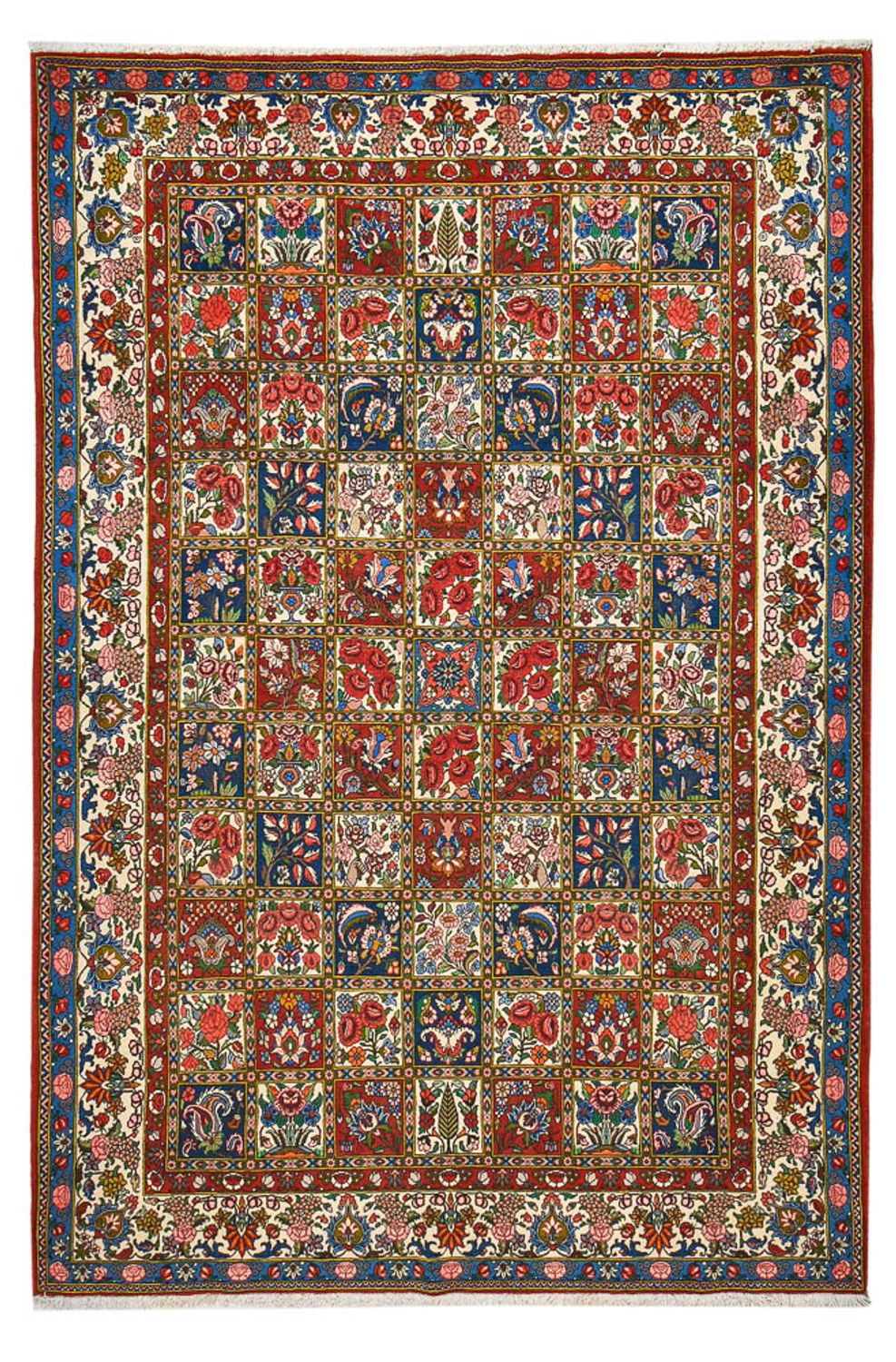 Alfombra persa - Nómada - 313 x 205 cm - multicolor