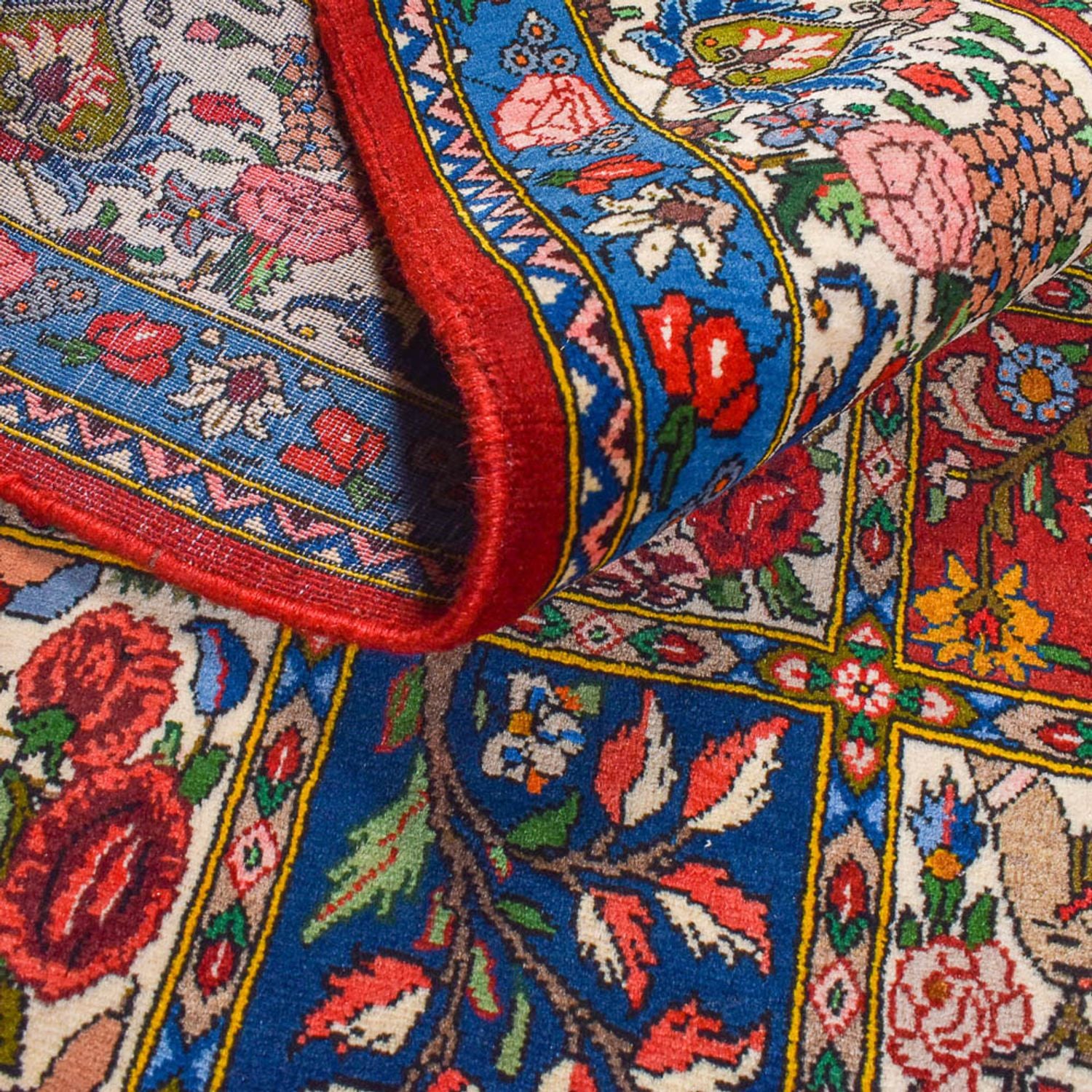 Alfombra persa - Nómada - 313 x 205 cm - multicolor