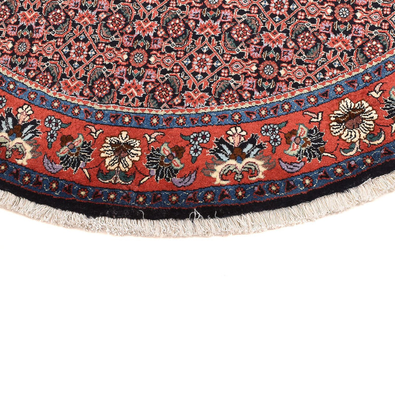 Alfombra persa - Bidjar redondo  - 153 x 153 cm - rojo claro
