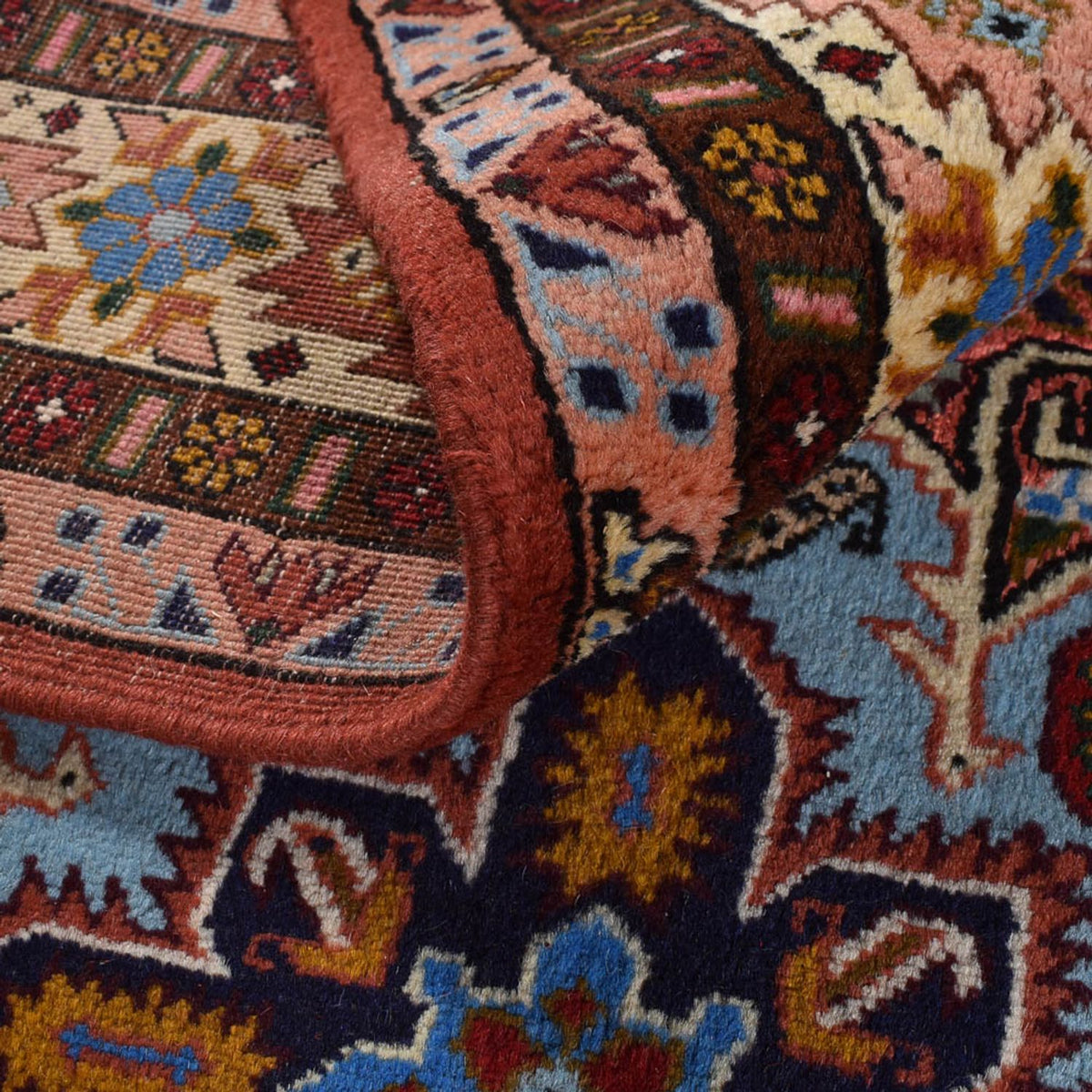 Alfombra persa - Bidjar - 207 x 132 cm - multicolor