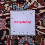 Alfombra persa - Bidjar redondo  - 300 x 300 cm - rojo claro