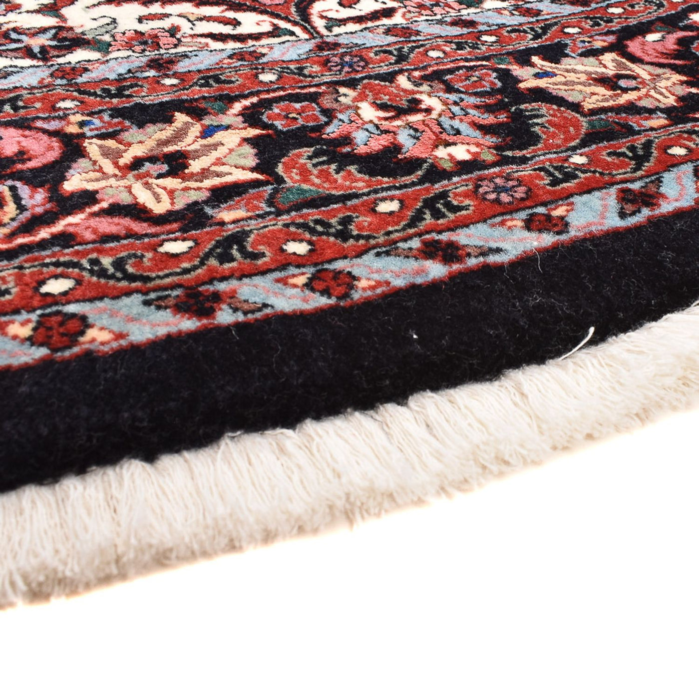 Alfombra persa - Bidjar redondo  - 150 x 150 cm - rojo