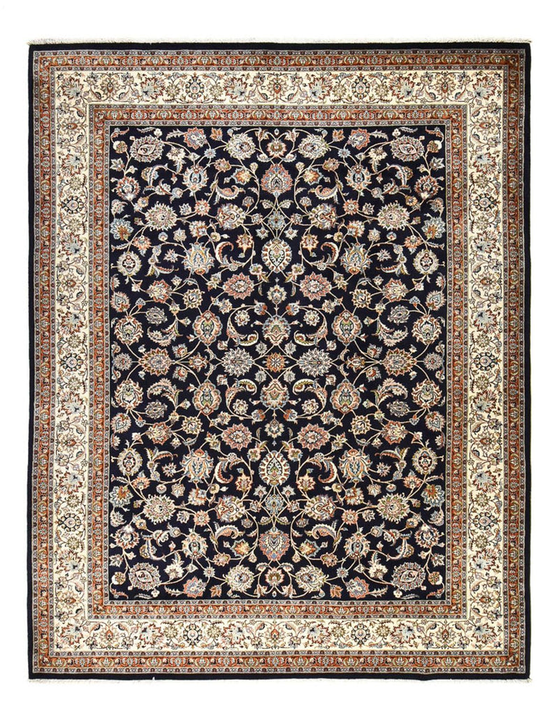 Alfombra persa - Clásica - Real - 392 x 288 cm - azul oscuro