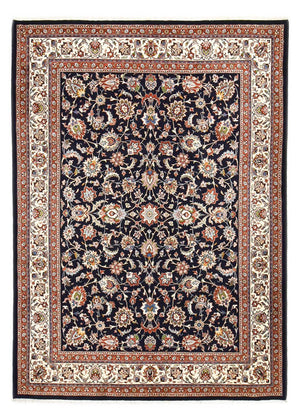 Alfombra persa - Clásica - Real - 346 x 251 cm - azul oscuro