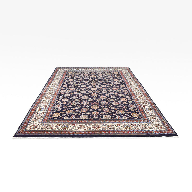 Alfombra persa - Clásica - Real - 346 x 246 cm - azul oscuro