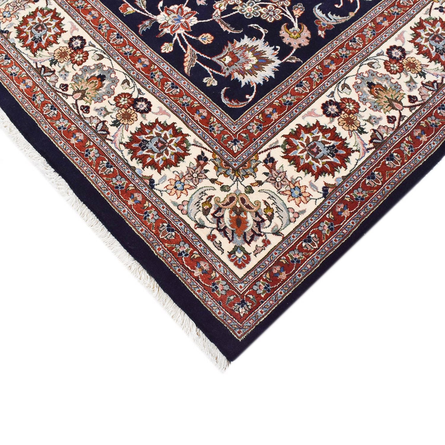 Alfombra persa - Clásica - Real - 350 x 248 cm - azul oscuro
