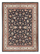 Alfombra persa - Clásica - Real - 345 x 252 cm - azul oscuro