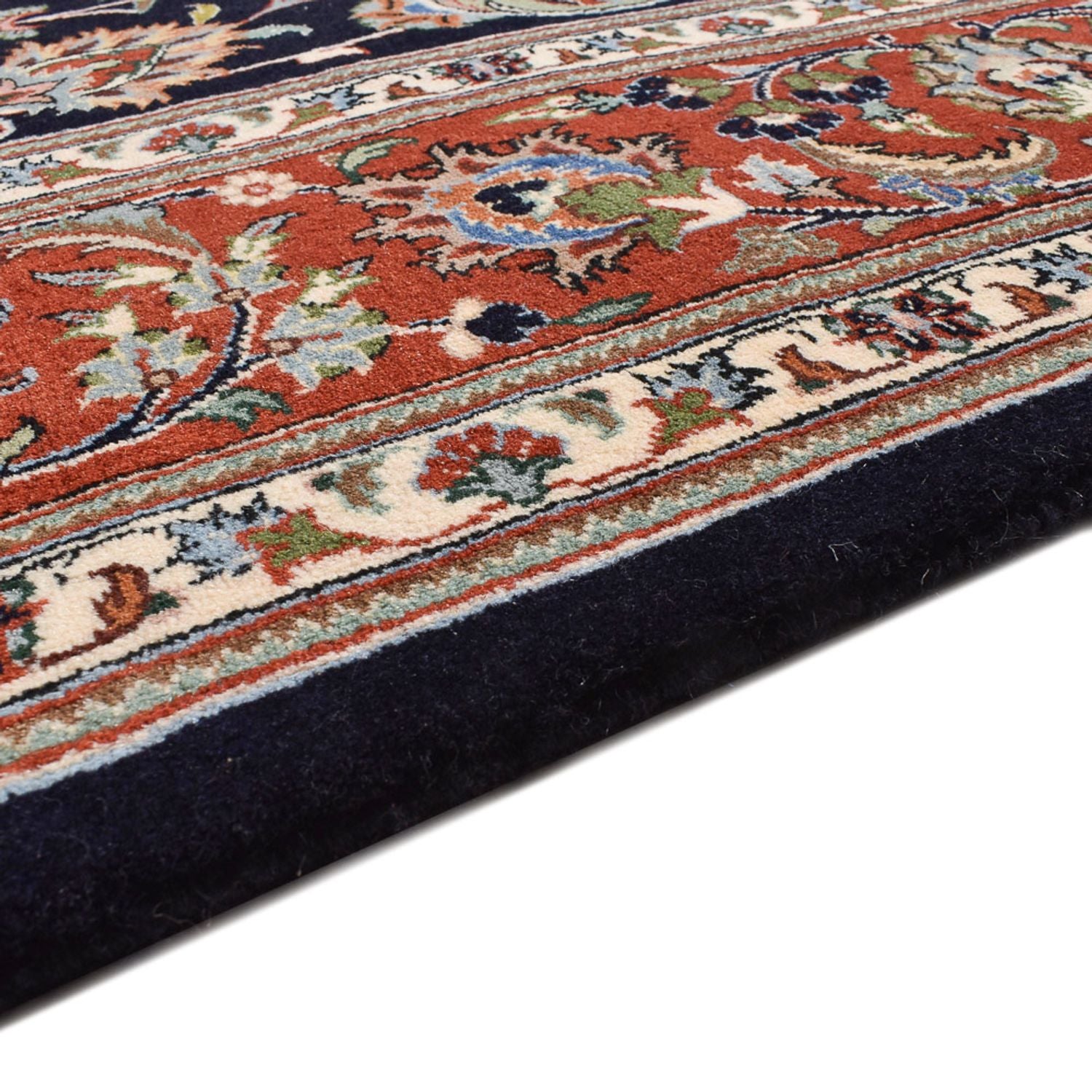 Alfombra persa - Clásica - 291 x 197 cm - azul oscuro