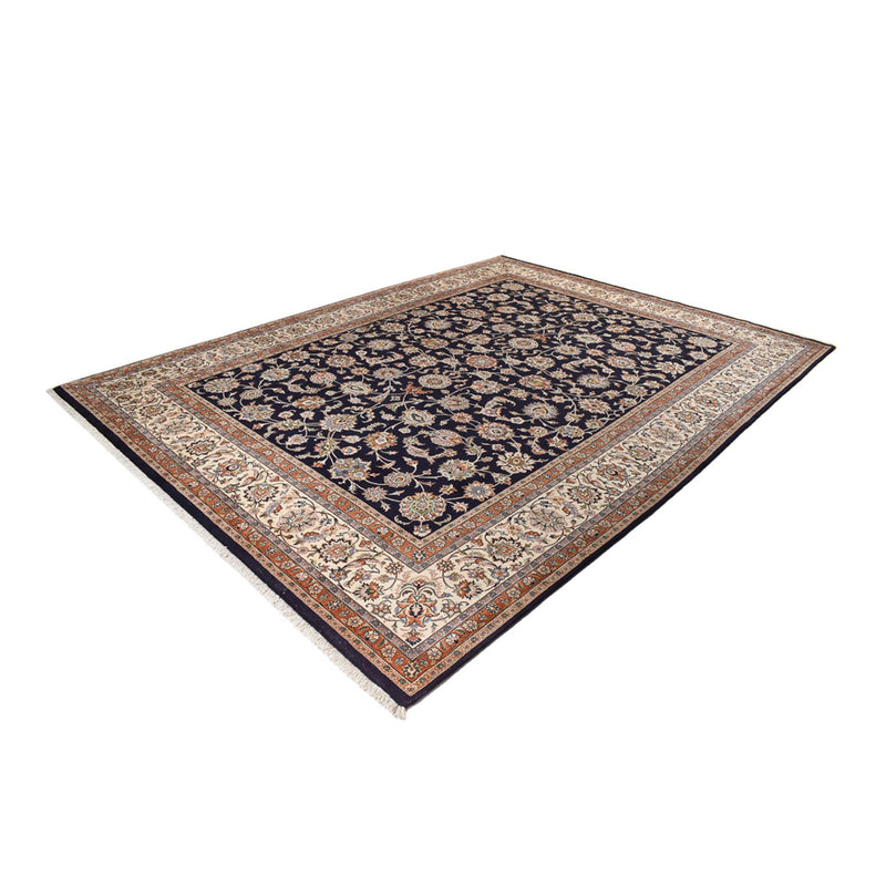 Alfombra persa - Clásica - Real - 400 x 298 cm - azul oscuro