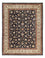 Alfombra persa - Clásica - Real - 398 x 305 cm - azul oscuro