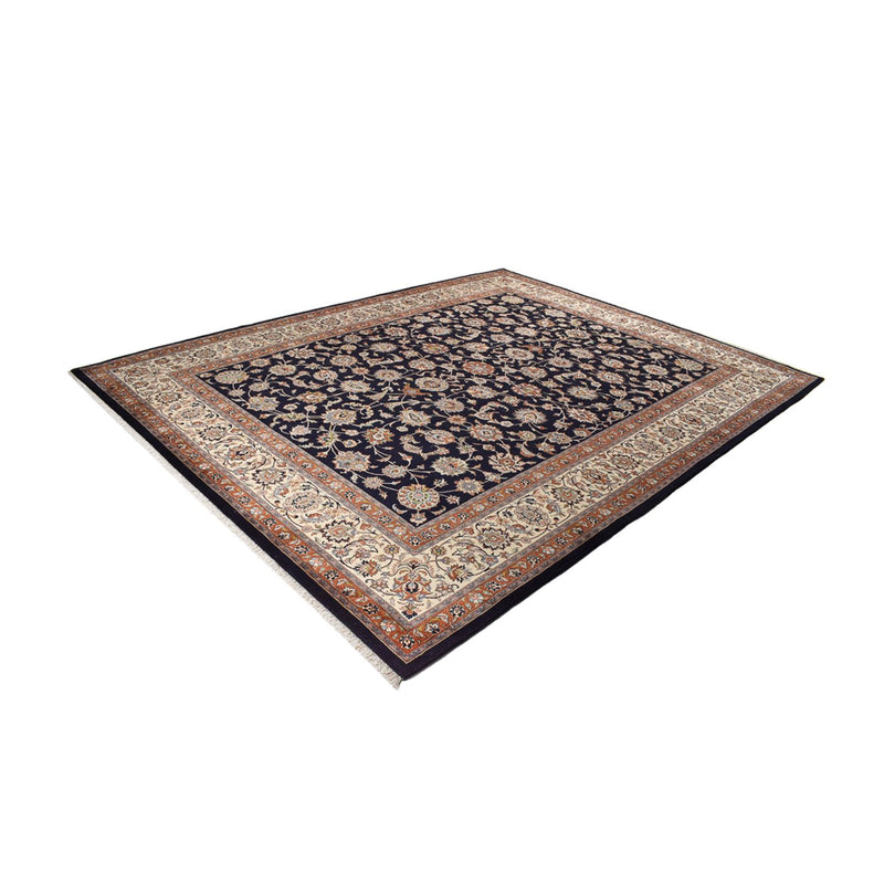 Alfombra persa - Clásica - Real - 398 x 305 cm - azul oscuro
