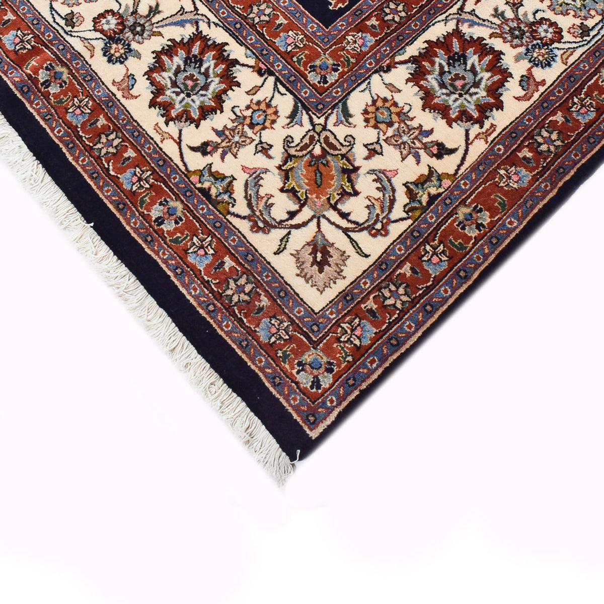 Alfombra persa - Clásica - Real - 347 x 248 cm - azul oscuro