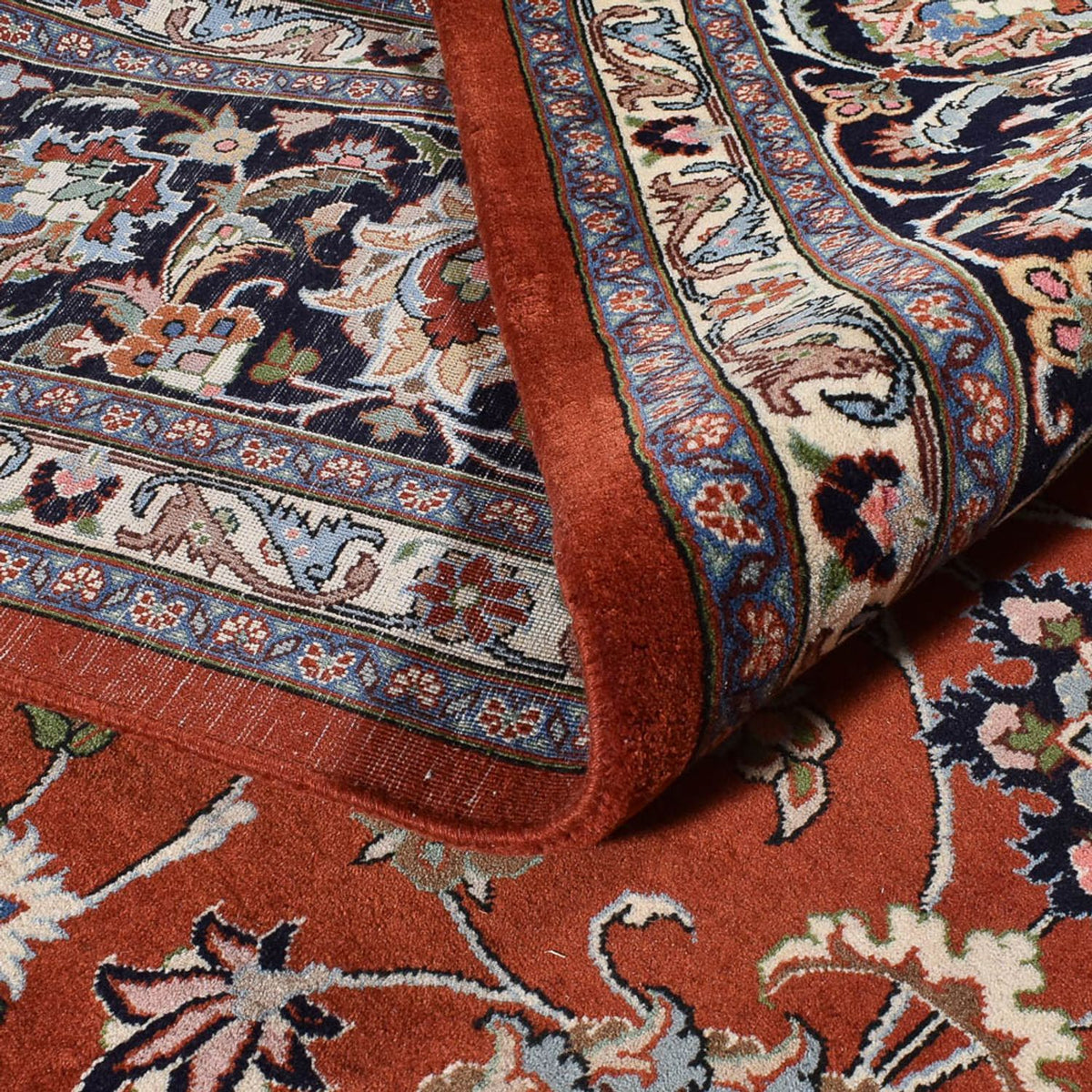 Alfombra persa - Clásica - Real - 383 x 303 cm - rojo