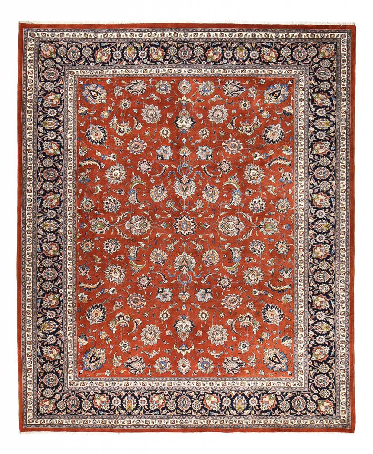 Alfombra persa - Clásica - Real - 376 x 303 cm - rojo