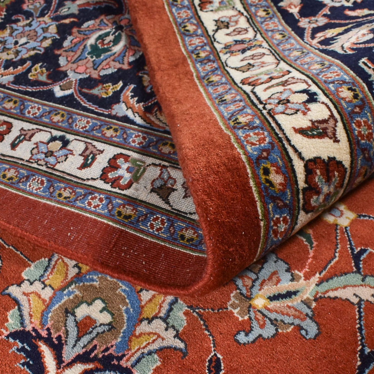 Alfombra persa - Clásica - Real - 376 x 303 cm - rojo