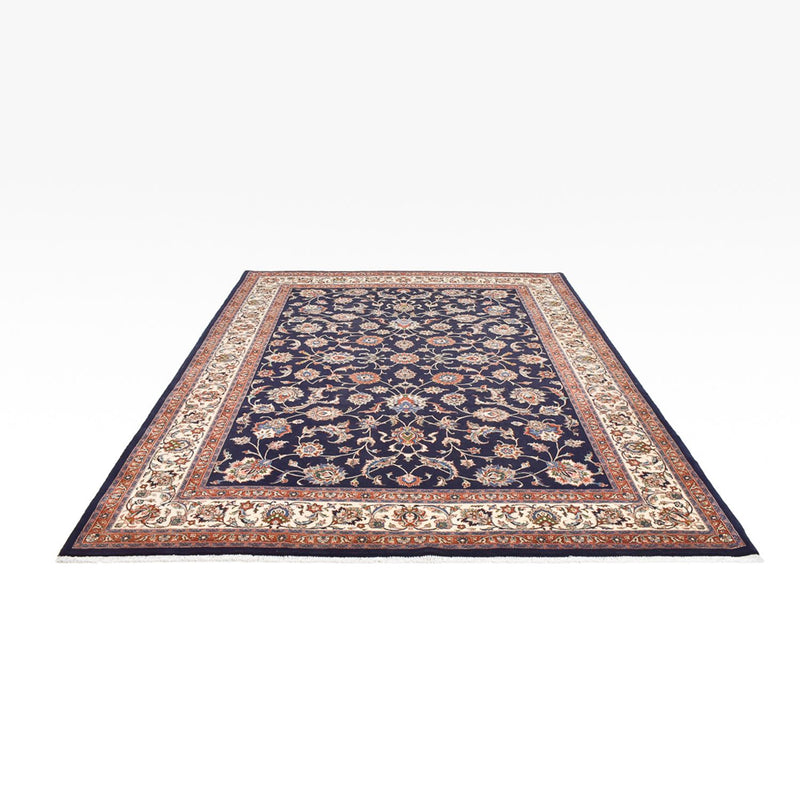 Alfombra persa - Clásica - Real - 343 x 255 cm - azul oscuro