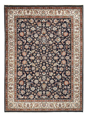 Alfombra persa - Clásica - Real - 332 x 249 cm - azul oscuro